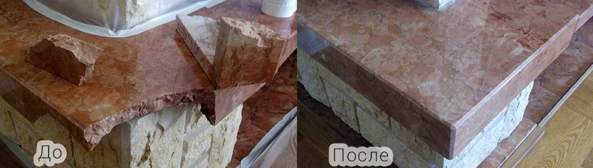 реставрация мрамора в Казани